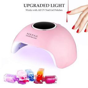 img 3 attached to Nail Gel Polish Lamp, 36W 15 LED UV LED Nail Dryer with 3 Timer Settings, Professional Nail Art Tools Featuring Automatic Sensor, LCD Display, Memory & Pause Timer Function