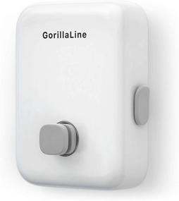 img 4 attached to 🐵 GorillaLine – Indoor Outdoor Retractable Clothesline: Heavy Duty Clothes Drying Laundry Line, Wall Mounted, Retracting Hanging Clothing Drying Rack with Lock to Prevent Sagging