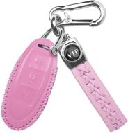 leather keyless control pathfinder accessories logo