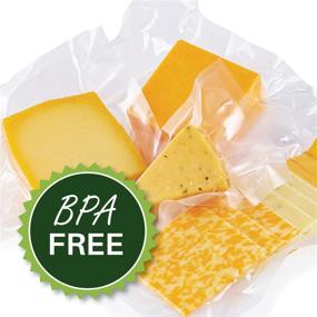 img 2 attached to 🧳 200 Quart Sized 8x12 FoodVacBags Vacuum Sealer Storage Bags: BPA Free, Commercial Grade, Easy to Use, Presealed on 3 Sides - Better Value than Rolls!