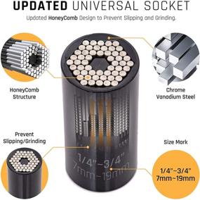 img 2 attached to Ultimate Universal Socket Tool - Perfect Gifts for Men and Father/Dad