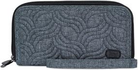 img 4 attached to Lug Splits Xl Heather Grey Women's Handbags & Wallets