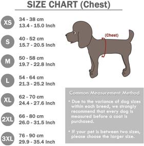 img 3 attached to Pethiy Small Dog Winter Coat - Waterproof & Windproof Reversible Vest for Cold Weather - Warm Dog Outfit