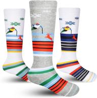 🧦 kids ski socks - 2 or 3 pack winter warmth for girls and boys | skiing, snowboarding, and skating | kids gift for christmas and new year's day logo
