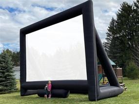 img 1 attached to Giant Inflatable Movie Screen Outdoor