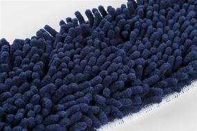 img 3 attached to 🧹 Pack of 6 LTWHOME 18 Inch Washable Chenille Microfiber Coral Flat Mop Pad Refills, Ideal for Efficient Cleaning