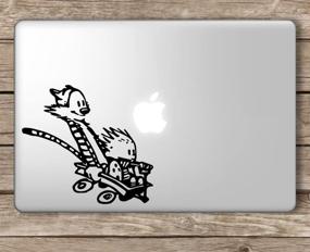 img 1 attached to Calvin Hobbes Cart MacBook Virtually