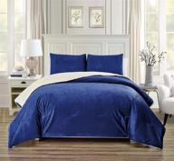 grandlinen micromink comforter borrego backing bedding logo