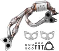 🚘 catalytic converter for subaru forester, impreza, legacy, outback, and saab 9-2x – high flow, epa compliant, direct-fit (2006-2012) logo