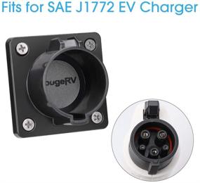 img 3 attached to 🔌 Бокс для хранения зарядного устройства BougeRV EV Charger: удобное решение для хранения разъема SAE J1772