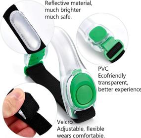 img 3 attached to Genbree Reflective Adjustable Wearable Silicone Sports & Fitness