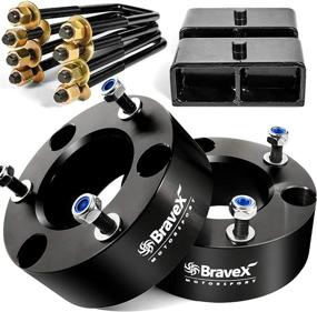 img 4 attached to 🔧 Improved Bravex 3" Front and 2" Rear Full Leveling Lift kit for 2007-2020 Chevy Silverado 1500 GMC Sierra 1500 - Enhanced Replacement for 3 inch Leveling kit + 2 inch Leveling kit