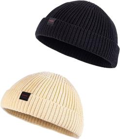 img 4 attached to Fisherman Beanie Slouchy Trawler Midnight Outdoor Recreation for Outdoor Clothing