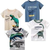 🦖 kivors toddler dinosaur outfits: 3 piece boys' clothing sets for adventure-loving kids logo