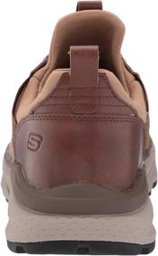 img 2 attached to 👞 Skechers USA Mens Delmont Escola Leather Loafers & Slip-Ons: Stylish and Comfortable Men's Shoes