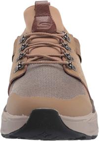 img 3 attached to 👞 Skechers USA Mens Delmont Escola Leather Loafers & Slip-Ons: Stylish and Comfortable Men's Shoes