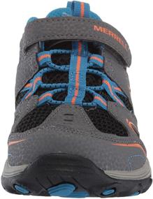 img 3 attached to Лучшие в классе кроссовки Merrell Trail Chaser для мальчиков младшего возраста - стильные туфли и сандалии.