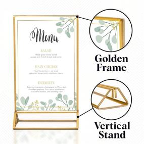 img 2 attached to 🔝 Superior Quality Vertical 4 Inch Acrylic Display: Showcase Your Products with Elegance