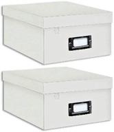 📸 organize your memories with pioneer photo albums b-1s photo storage box (white bundle) logo