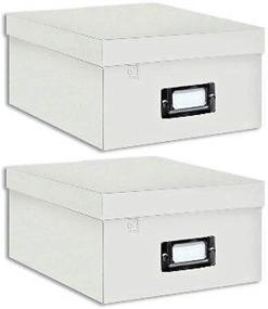 img 3 attached to 📸 Organize your Memories with Pioneer Photo Albums B-1S Photo Storage Box (White Bundle)