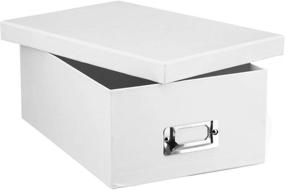 img 1 attached to 📸 Organize your Memories with Pioneer Photo Albums B-1S Photo Storage Box (White Bundle)