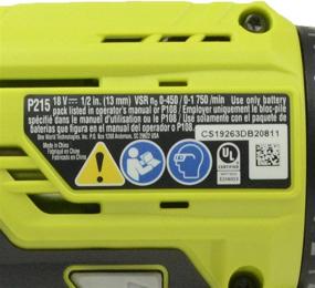 img 1 attached to 🔧 Ryobi P215 Drill Driver Bare: The Ultimate Powerhouse for Your Drilling Needs