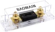 🔌 baomain anl-400a electrical protection anl fuse 400 amp with fuse holder - reliable and convenient 1 pack solution logo