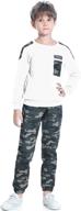 👕 boys' camouflage clothing sets: sweatsuits, t-shirts, & outfits for trendy styles logo