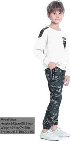 img 3 attached to 👕 Boys' Camouflage Clothing Sets: Sweatsuits, T-Shirts, & Outfits for Trendy Styles