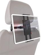 squish car headrest mount holder: the ultimate universal tablet & smartphone holder for backseat entertainment! logo