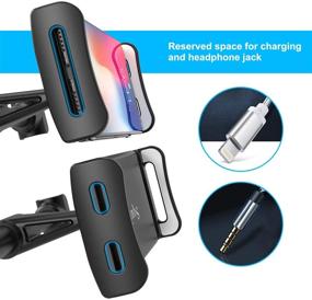 img 1 attached to Squish Car Headrest Mount Holder: The Ultimate Universal Tablet & Smartphone Holder for Backseat Entertainment!