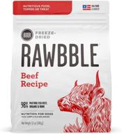 🐶 bixbi rawbble freeze dried dog food: explore 7 delicious flavors and 3 convenient size options! logo