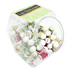 img 4 attached to 🔆 Lip Naturals Mini Lip Balm Sticks - 3 Flavors with SPF-15 and Vitamin E, 120 Count Fishbowl Display