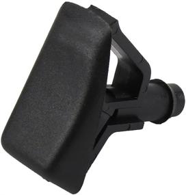 img 2 attached to 🚘 Black Windshield Washer Nozzle - GM Genuine Parts 15727144, 1.239-inch