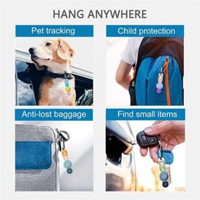 img 2 attached to Protective Anti Lost Silicone Keychain Anti Scratch