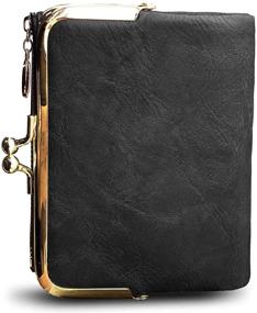 img 1 attached to 👜 Timeless Elegance: Vintage Women's Bifold Wallet and Handbag Set
