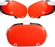 🛡 oculus quest 2 protective cover: front-facing vr shell for scratch, dust, and shock resistance logo