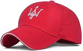 img 1 attached to Wall Stickz Maserati Embroidered Adjustable Sports & Fitness for Team Sports