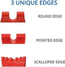 img 2 attached to US-Made Occipital Release Tool by Davinci Tool Firm for Neck, Shoulder, Back & TMJ Pain Relief - Red Neck Wedge, Suboccipital Release Device, Still Point Inducer, and Tension Headache Relief