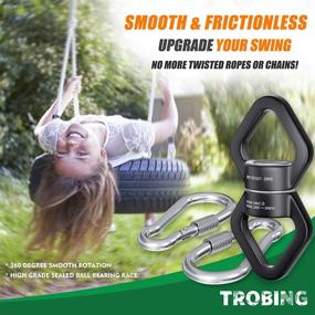 img 3 attached to Trobing Rotational Carabiner Hammocks Climbing