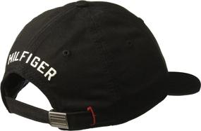 img 2 attached to Stylish and Sporty: Tommy Hilfiger Men's Ardin Dad Hat - The Perfect Accessory for a Fashion-Forward Look