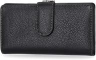 keep your finances secure with the mundi suburban rio womens checkbook wallet featuring rfid blocking technology logo