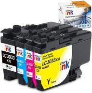 starink upgraded lc3033xxl compatible ink cartridge replacement - mfc-j995dw mfc-j995dwxl mfc-j815dw mfc-j805dw mfc-j805dwxl printer (4 pack) logo