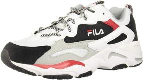 img 4 attached to 👟 Fila Tracer Sneakers: Stylish White Black Men's Shoes for Fashionable Feet