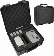 🎒 waterproof rugged travel case for dji mini 2 - professional carrying case for fly more combos and accessories logo