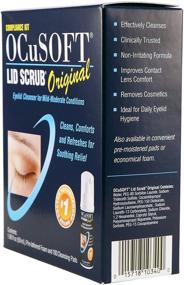 img 2 attached to 👀 OCuSOFT Lid Scrub Original Compliance Kit (50 mL Foam Bottle + 100 Dry Lint Free Pads) - Advanced Eye Care Solution