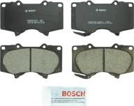 🔘 набор тормозных колодок дискового тормоза bosch bc976 quietcast premium ceramic для lexus gx460, gx470 и toyota 4runner, fj cruiser, sequoia, tacoma, tundra - передний логотип