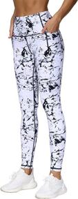 img 1 attached to 🏋️ The GYM PEOPLE Tummy Control Workout Leggings with Pockets: High Waist Athletic Yoga Pants for Women Running and Hiking