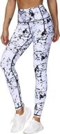 🏋️ the gym people tummy control workout leggings with pockets: high waist athletic yoga pants for women running and hiking логотип