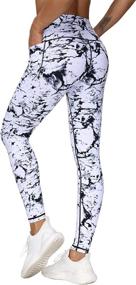 img 3 attached to 🏋️ The GYM PEOPLE Tummy Control Workout Leggings with Pockets: High Waist Athletic Yoga Pants for Women Running and Hiking